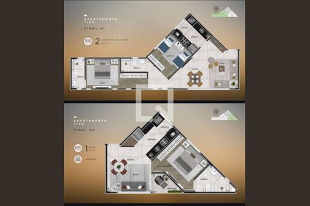 Apartamento à venda com 2 quartos, 68m² em Santo Agostinho, Belo Horizonte