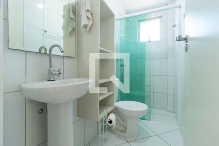 Banheiro Social de apartamento para alugar com 1 quarto, 31m² em Portão, Curitiba