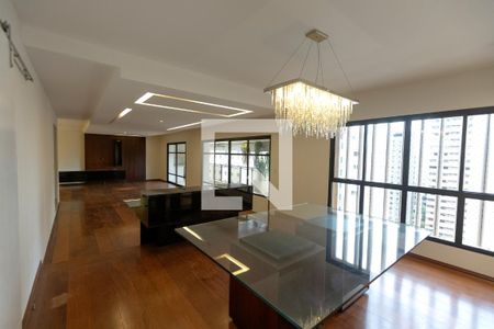Sala de Jantar de apartamento à venda com 5 quartos, 330m² em Cambuí, Campinas