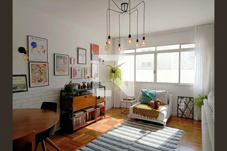 Sala de apartamento à venda com 2 quartos, 132m² em Jardim Paulista, São Paulo