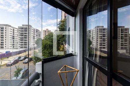 Varanda da Sala de apartamento à venda com 2 quartos, 50m² em Jardim Celeste, São Paulo