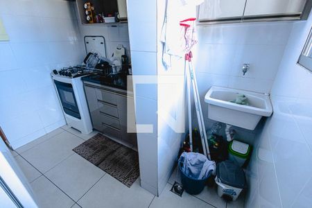 Cozinha de apartamento para alugar com 3 quartos, 86m² em Jardim Leblon, Belo Horizonte