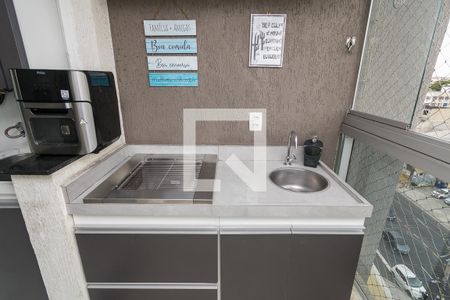 Varanda da Sala - Churrasqueira de apartamento à venda com 3 quartos, 70m² em Irajá, Rio de Janeiro