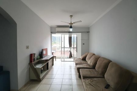 Sala de apartamento para alugar com 2 quartos, 118m² em Balneario Cidade Atlantica, Guarujá