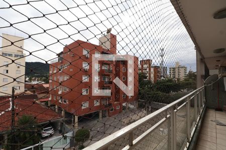 Vista da Suíte de apartamento para alugar com 2 quartos, 118m² em Balneario Cidade Atlantica, Guarujá