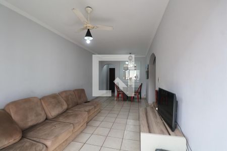 Sala de apartamento para alugar com 2 quartos, 118m² em Balneario Cidade Atlantica, Guarujá