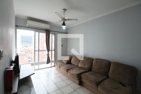 Sala de apartamento para alugar com 2 quartos, 118m² em Balneario Cidade Atlantica, Guarujá