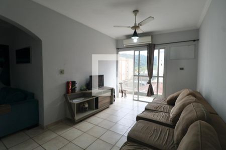 Sala de apartamento para alugar com 2 quartos, 118m² em Balneario Cidade Atlantica, Guarujá