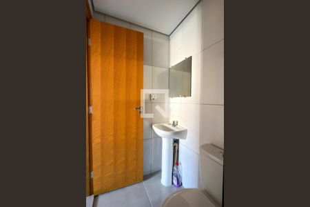 Banheiro de kitnet/studio à venda com 1 quarto, 26m² em Vila Cruz das Almas, São Paulo