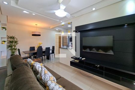 Sala de apartamento para alugar com 2 quartos, 64m² em Nova Mirim, Praia Grande