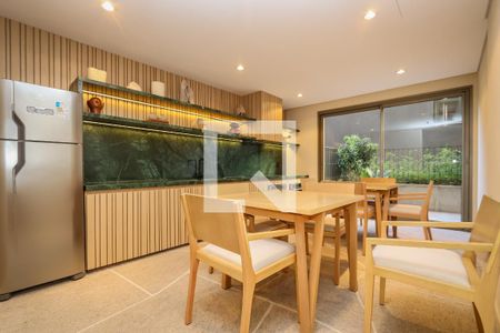 Área comum - Salão de festas de apartamento à venda com 1 quarto, 25m² em Jardim Paulista, São Paulo