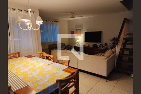 Sala de Jantar de casa de condomínio à venda com 4 quartos, 140m² em Badu, Niterói