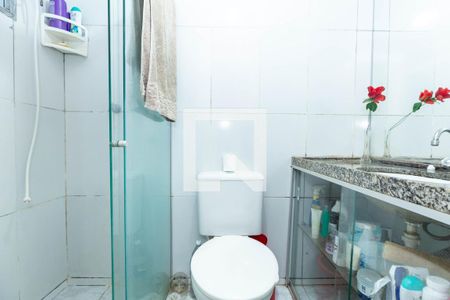 Banheiro da Suíte de apartamento à venda com 3 quartos, 140m² em Buritis, Belo Horizonte