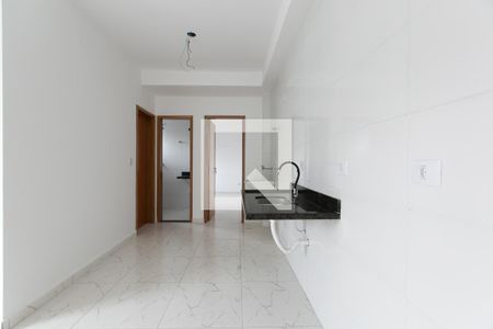 Sala/Cozinha de apartamento à venda com 2 quartos, 47m² em Vila Brasil, São Paulo