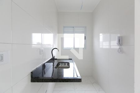 Cozinha de apartamento à venda com 2 quartos, 43m² em Vila Brasil, São Paulo