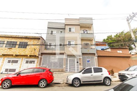Fachada + Placa de apartamento à venda com 2 quartos, 42m² em Vila Brasil, São Paulo