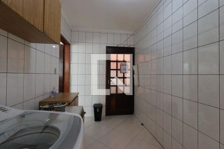 Área de Serviço de casa à venda com 3 quartos, 187m² em Santa Maria, Santo André