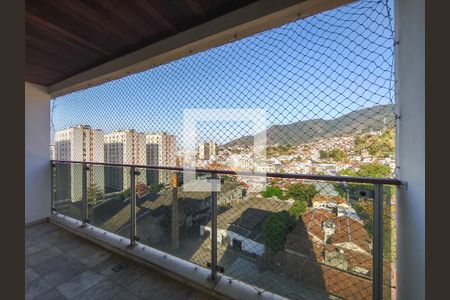 Vista da Sala de apartamento à venda com 2 quartos, 103m² em Grajaú, Rio de Janeiro