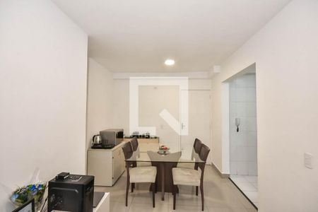 Sala de Jantar de apartamento à venda com 2 quartos, 47m² em Jardim Henriqueta, Taboão da Serra