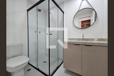 Banheiro Social de kitnet/studio para alugar com 1 quarto, 22m² em Cursino, São Paulo
