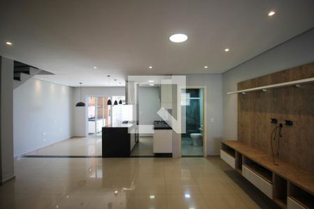Sala de casa para alugar com 3 quartos, 200m² em Jardim Zulmira, Sorocaba