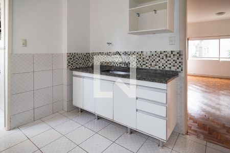 Cozinha de apartamento para alugar com 1 quarto, 56m² em Consolação, São Paulo
