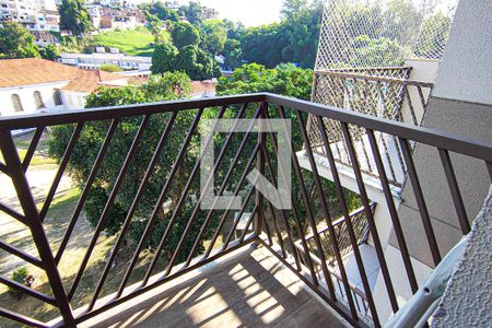 Varanda da Sala de apartamento à venda com 2 quartos, 56m² em Pechincha, Rio de Janeiro