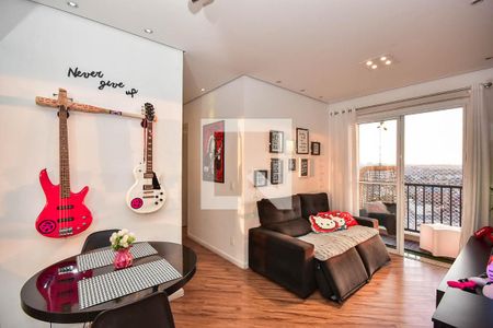 Sala de apartamento à venda com 2 quartos, 48m² em Parque Reboucas, São Paulo