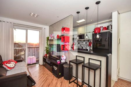 Sala de apartamento à venda com 2 quartos, 48m² em Parque Reboucas, São Paulo