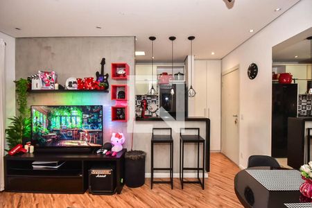Sala de apartamento à venda com 2 quartos, 48m² em Parque Reboucas, São Paulo