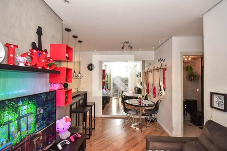 Sala de apartamento à venda com 2 quartos, 48m² em Parque Reboucas, São Paulo