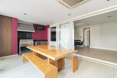 Varanda Sala de Jantar de apartamento para alugar com 2 quartos, 168m² em Vila Nova Conceição, São Paulo