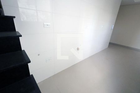 Cozinha de apartamento à venda com 2 quartos, 105m² em Vila Valparaíso, Santo André
