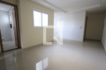 Sala de apartamento à venda com 2 quartos, 105m² em Vila Valparaíso, Santo André