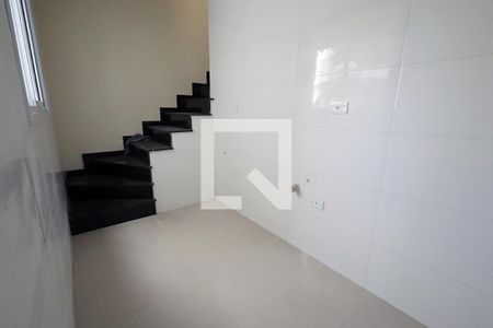Cozinha de apartamento à venda com 2 quartos, 105m² em Vila Valparaíso, Santo André
