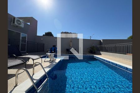 Área comum - Piscina de apartamento para alugar com 2 quartos, 50m² em Jardim Anhanguera, Ribeirão Preto