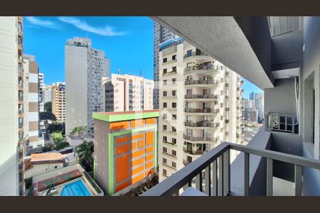 Varanda de kitnet/studio para alugar com 1 quarto, 35m² em Perdizes, São Paulo