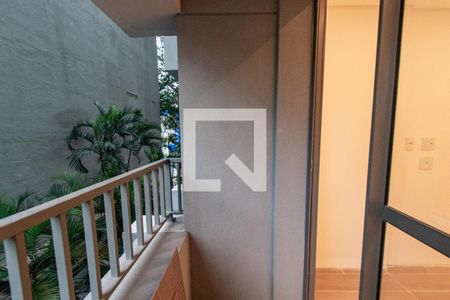 Varanda do Studio de kitnet/studio para alugar com 1 quarto, 35m² em Vila Mariana, São Paulo
