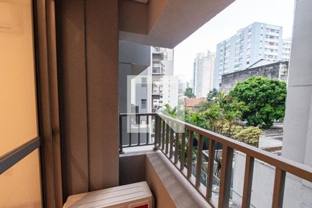 Varanda do Studio de kitnet/studio para alugar com 1 quarto, 35m² em Vila Mariana, São Paulo