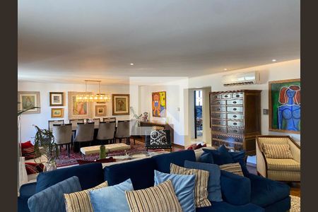 Sala de apartamento para alugar com 3 quartos, 251m² em Santa Cecilia, São Paulo