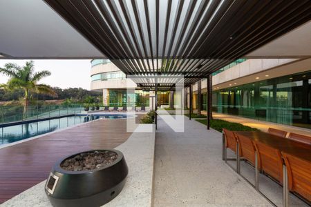 Área comum - Piscina de apartamento à venda com 3 quartos, 470m² em Santa Lúcia, Belo Horizonte