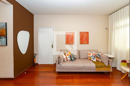 Sala 1 de apartamento à venda com 3 quartos, 108m² em Buritis, Belo Horizonte