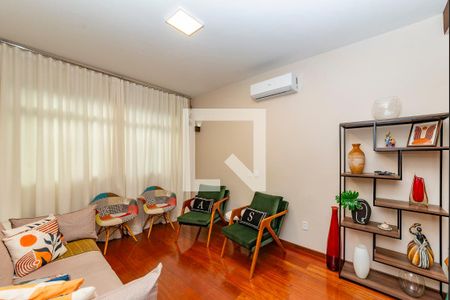 Sala 1 de apartamento à venda com 3 quartos, 108m² em Buritis, Belo Horizonte