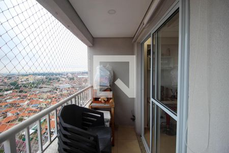 Varanda de apartamento para alugar com 2 quartos, 49m² em Vila Barcelona, Sorocaba