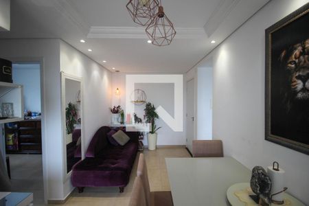 Sala de apartamento para alugar com 2 quartos, 49m² em Vila Barcelona, Sorocaba