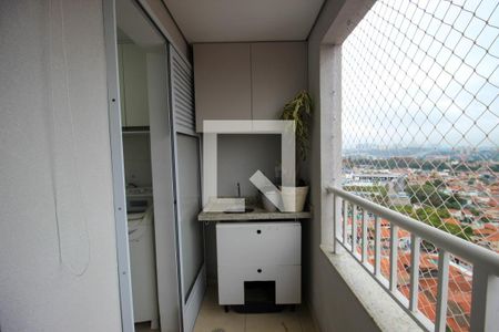 Varanda de apartamento para alugar com 2 quartos, 49m² em Vila Barcelona, Sorocaba