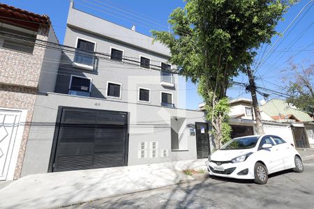 Fachada de apartamento à venda com 2 quartos, 45m² em Parque Erasmo Assunção, Santo André