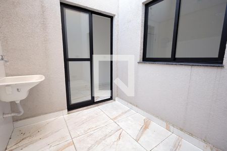 Área de Serviço de apartamento à venda com 2 quartos, 45m² em Parque Erasmo Assunção, Santo André