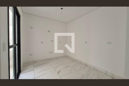 Cozinha de apartamento à venda com 2 quartos, 49m² em Parque Erasmo Assunção, Santo André