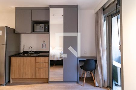 Studio de kitnet/studio para alugar com 1 quarto, 24m² em Pompeia, São Paulo